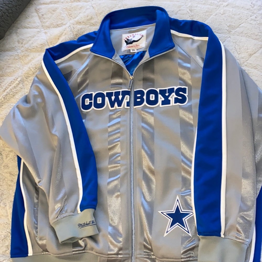 Dallas Cowboys throwback Mitchell and Ness jacket